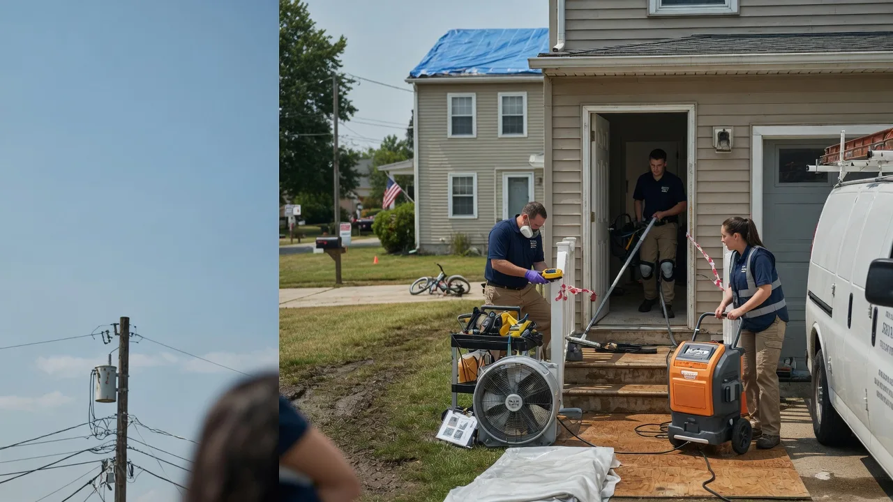 Water Damage Repair in Columbiana, OH near me